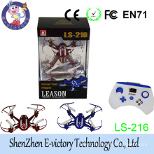 4CH 2.4GHz 6 Axis Gyro LED Rechargeable Mini RC UFO Quadcopter